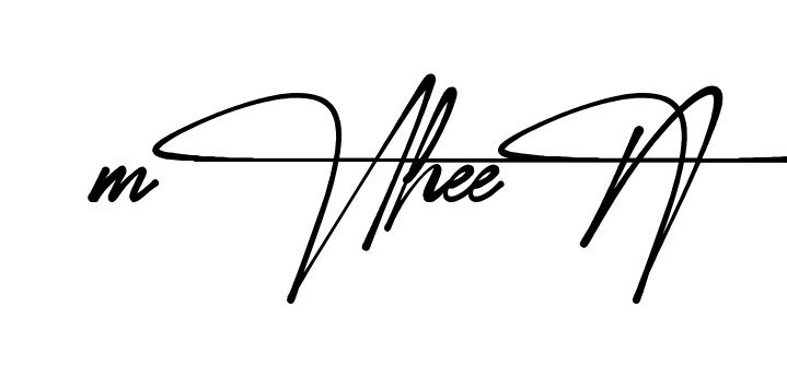 Creative Maheen signature idea