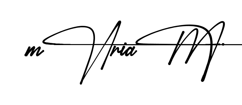 Creative Mariam signature idea