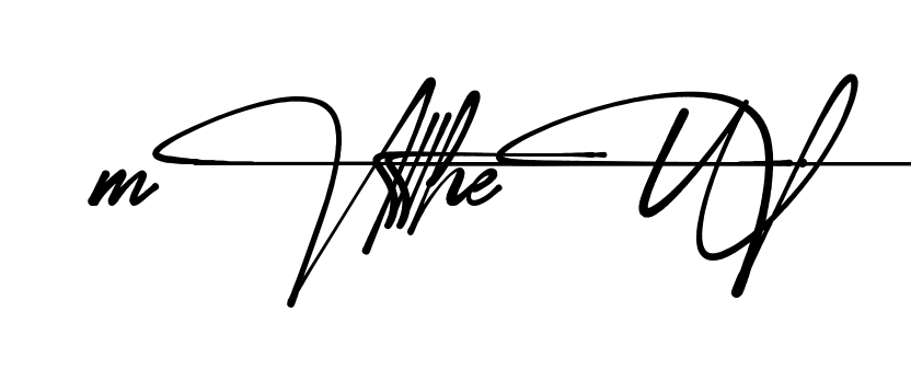 Creative Matthew signature idea