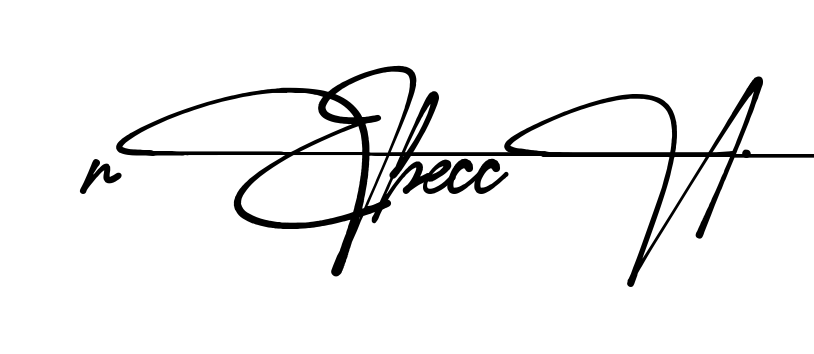 Creative Rebecca signature idea