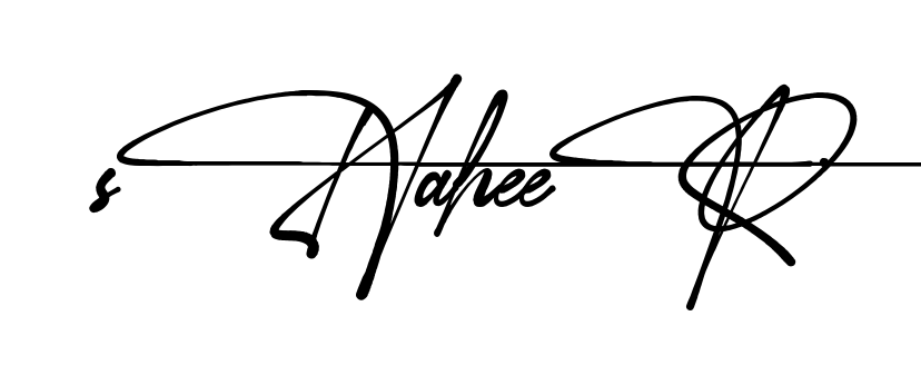 Creative Shaheer signature idea