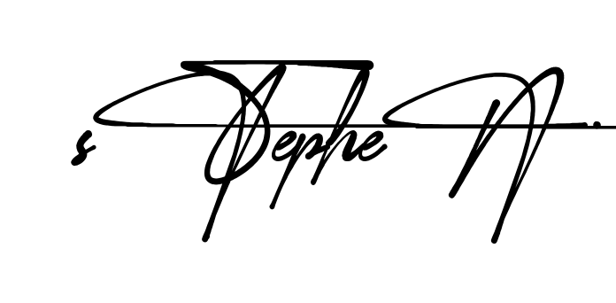 Creative Stephen signature idea