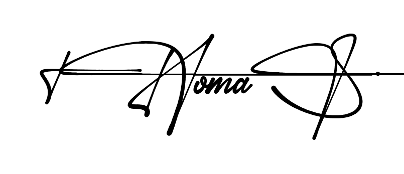 Creative Thomas signature idea