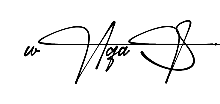 Creative Waqas signature idea