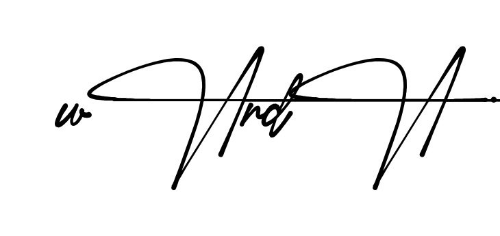 Creative Warda signature idea