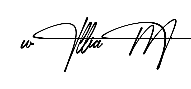 Creative William signature idea