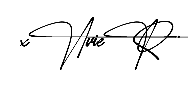 Creative Xavier signature idea