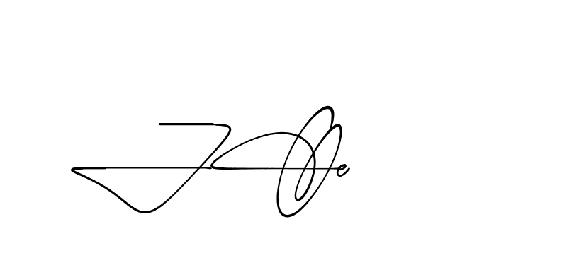 Creative Zoe signature idea