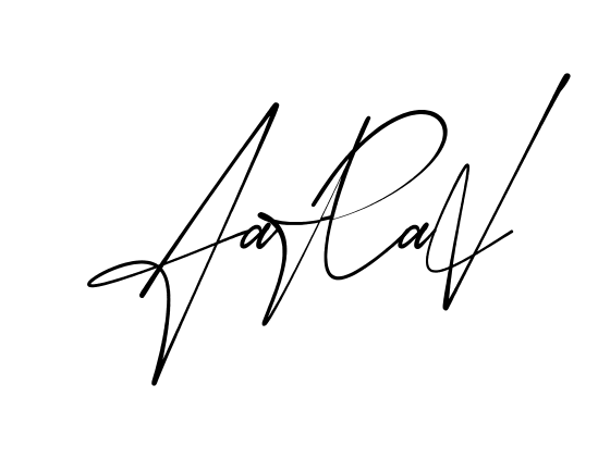 Beautiful Aarav signature style