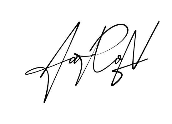 Beautiful Aaron signature style