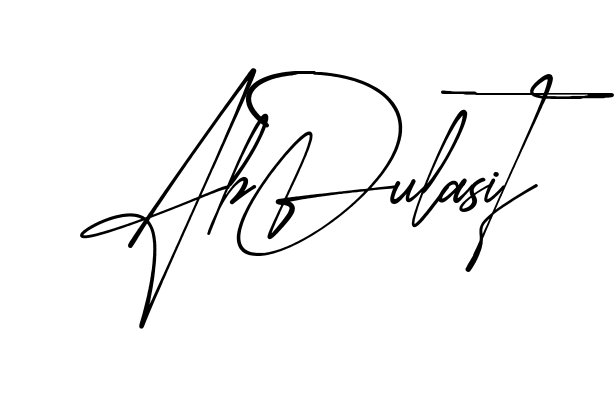 Beautiful Abdul Basit signature style
