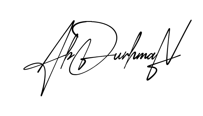 Beautiful Abdur Rahman signature style
