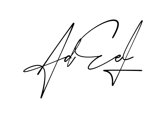 Beautiful Adeel signature style