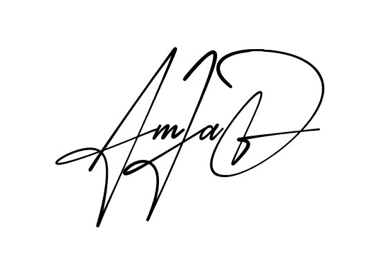 Beautiful Amjad signature style