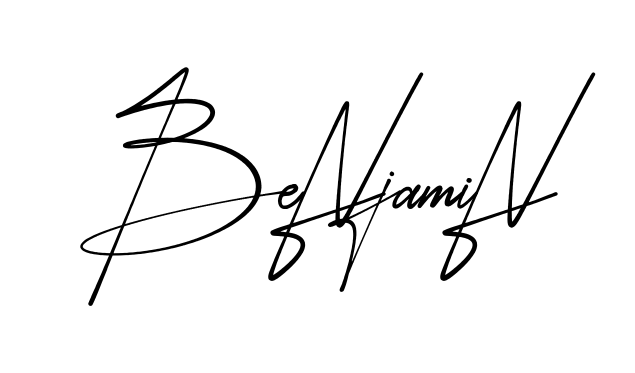 Beautiful Benjamin signature style