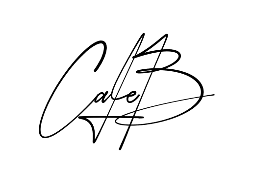 Beautiful Caleb signature style