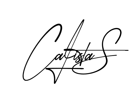 Calista S modern signature style in English