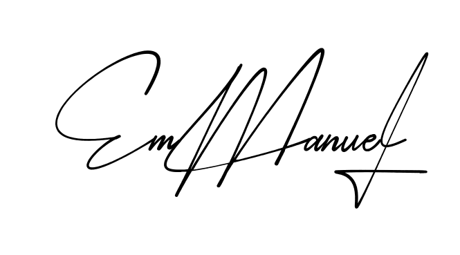 Beautiful Emmanuel signature style