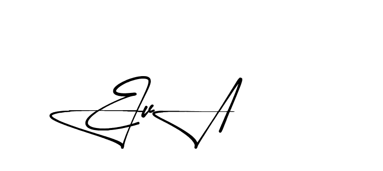 Beautiful Eva signature style