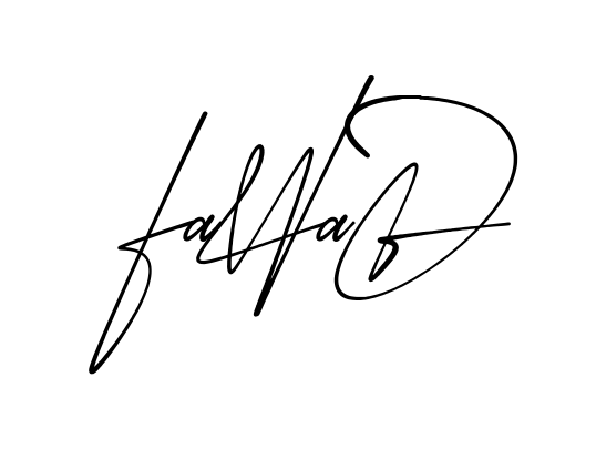 Beautiful Fawad signature style