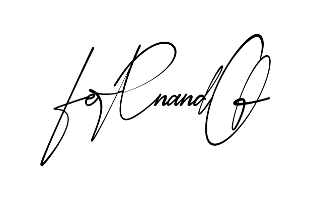 Beautiful Fernando signature style