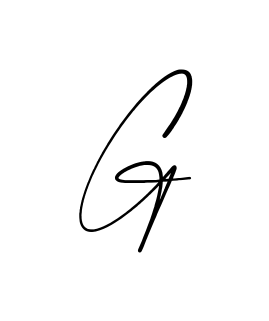G modern signature style in English
