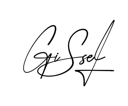 Gissel modern signature style in English