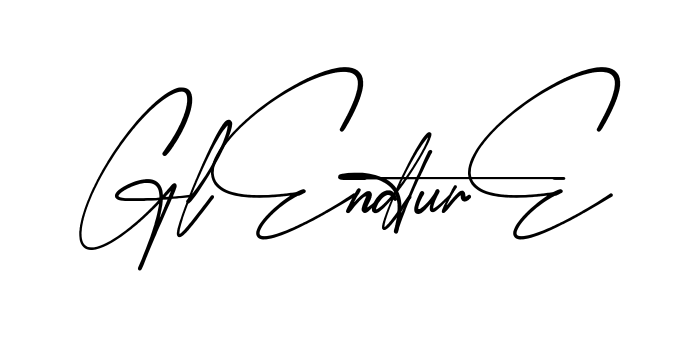 Glenda Signature modern signature style in English
