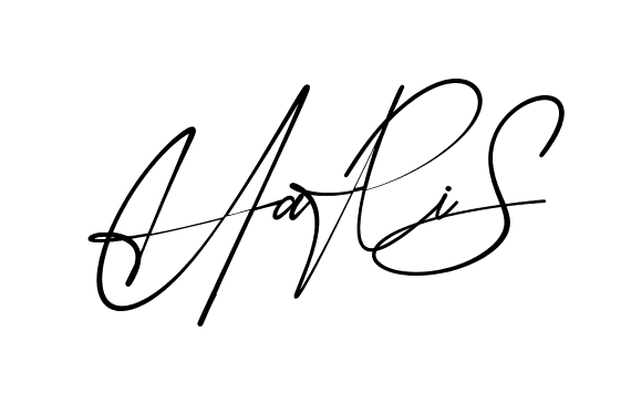 Beautiful Haris signature style