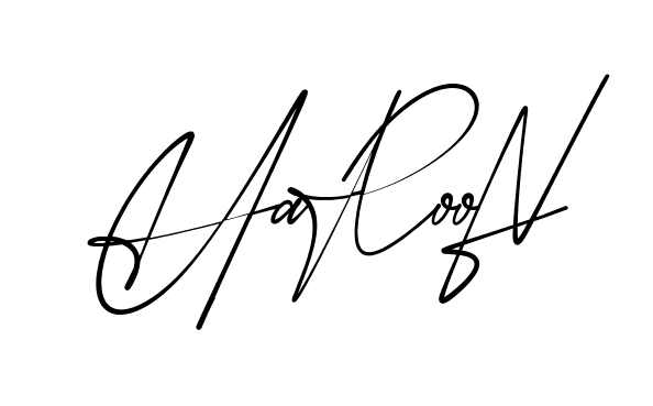 Beautiful Haroon signature style