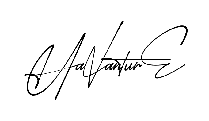 Havanna Signature modern signature style in English