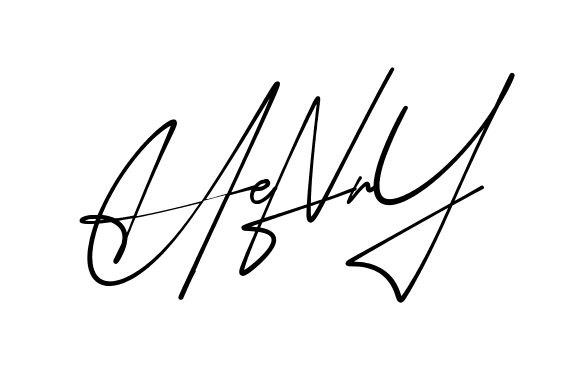 Beautiful Henry signature style