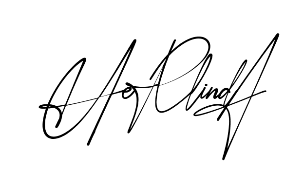 Herlinda modern signature style in English