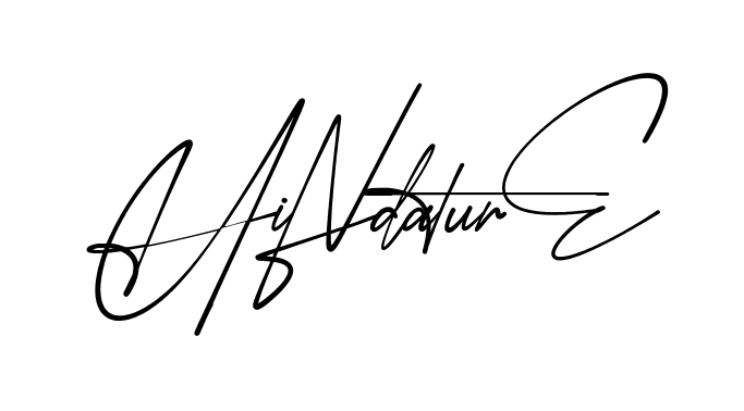Hinda Signature modern signature style in English