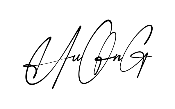 Huong modern signature style in English