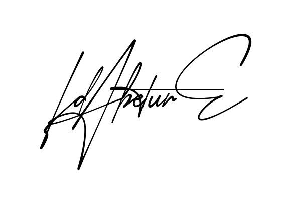 Idabell Signature modern signature style in English