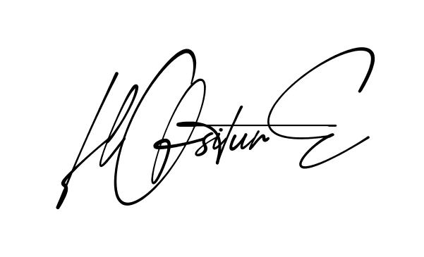 Ilo Signature modern signature style in English