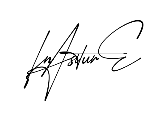 Ina Signature modern signature style in English
