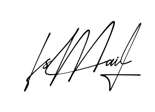 Beautiful Ismail signature style
