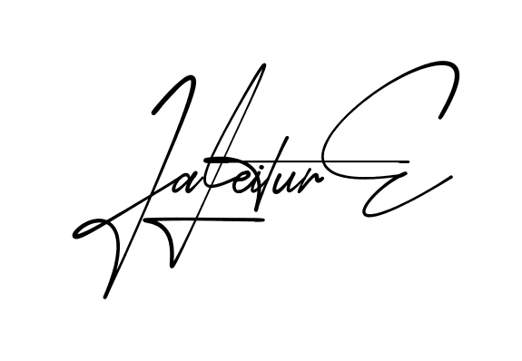 Jaleigha Signature modern signature style in English
