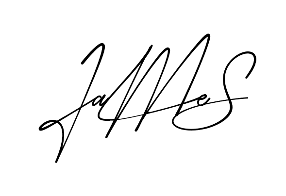 Beautiful James signature style
