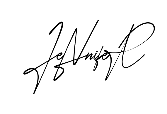 Beautiful Jennifer signature style