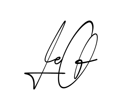 Beautiful Leo signature style