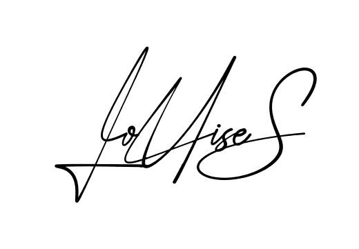 Louise S modern signature style in English