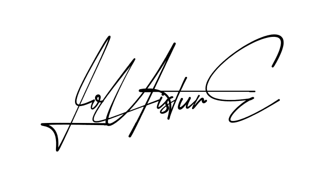 Louise Signature modern signature style in English