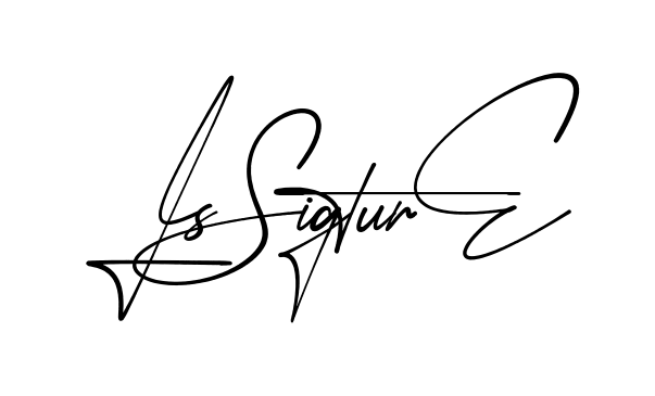 Ls Signature modern signature style in English