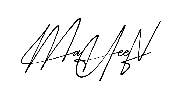Beautiful Maheen signature style