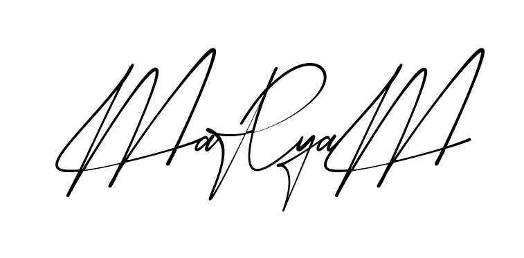 Beautiful Maryam signature style