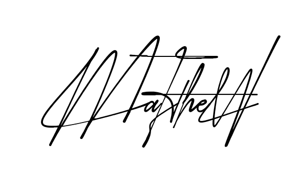 Beautiful Matthew signature style