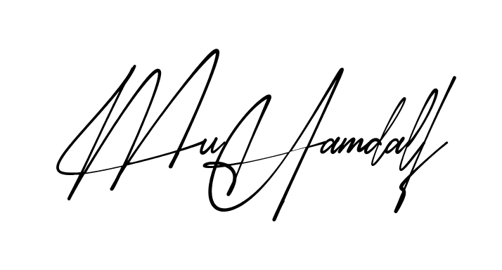Beautiful Muhammad Ali signature style
